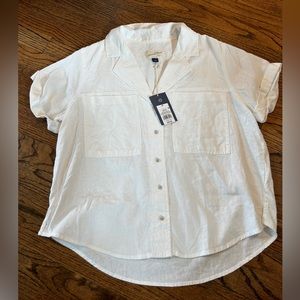 NWT oversized button down